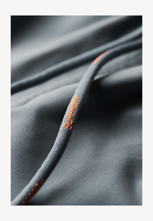 Superdry & Co PREMIUM EMBROIDERED - Swimming shorts - stormy weather grey