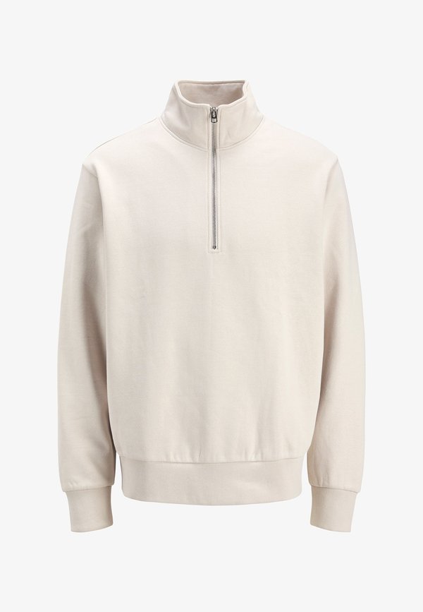 Jack & Jones Half zip Plain Half zip - Sweatshirt - moonbeam