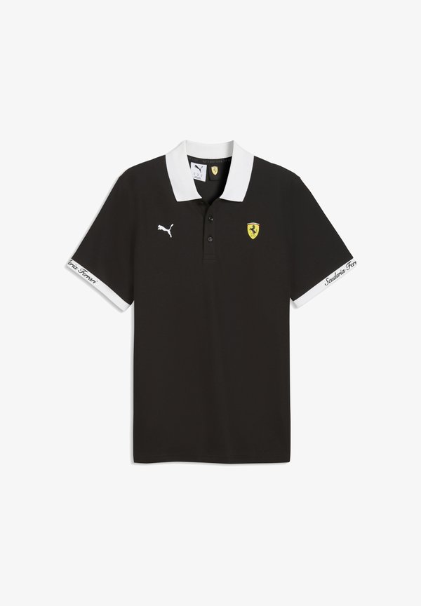 Puma FERRARI PIQUE POLO - Polo shirt - black