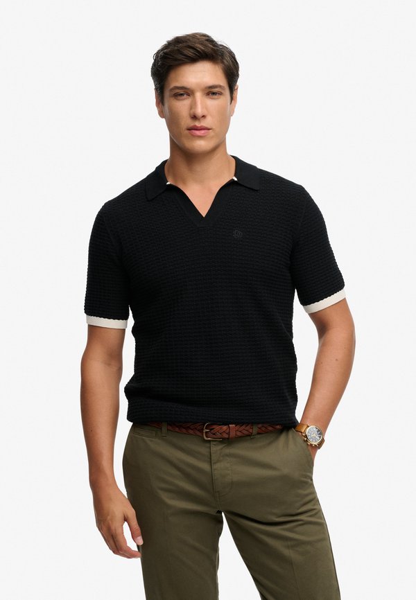 Superdry & Co Polo shirt - black