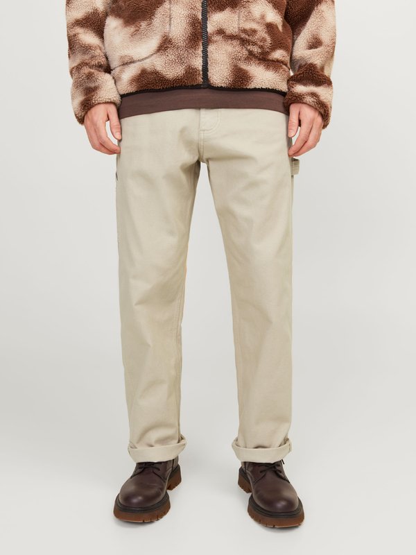 Jack & Jones Worker pants Loose Fit - Trousers - fields of rye