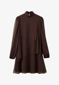Mango Day dress - brown