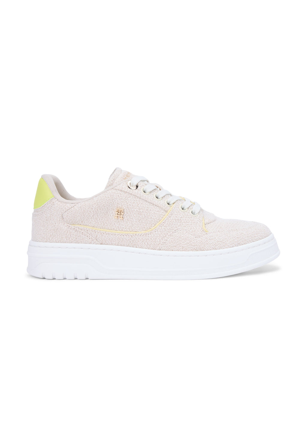 TH MONOGRAM TEXTILE COURT TRAINERS Media 5