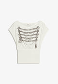 Bershka TSHIRT - Print T-shirt - white