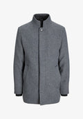 Jack & Jones JWHDUANE WOOL JACKET - Winter coat - dark grey melange