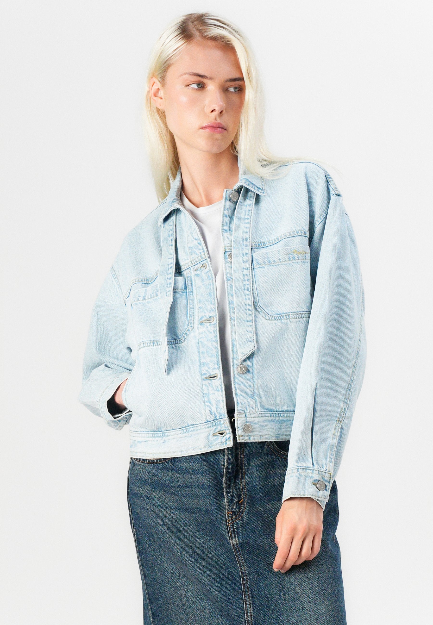 Pepe Jeans RELAXED JACKET SCARF