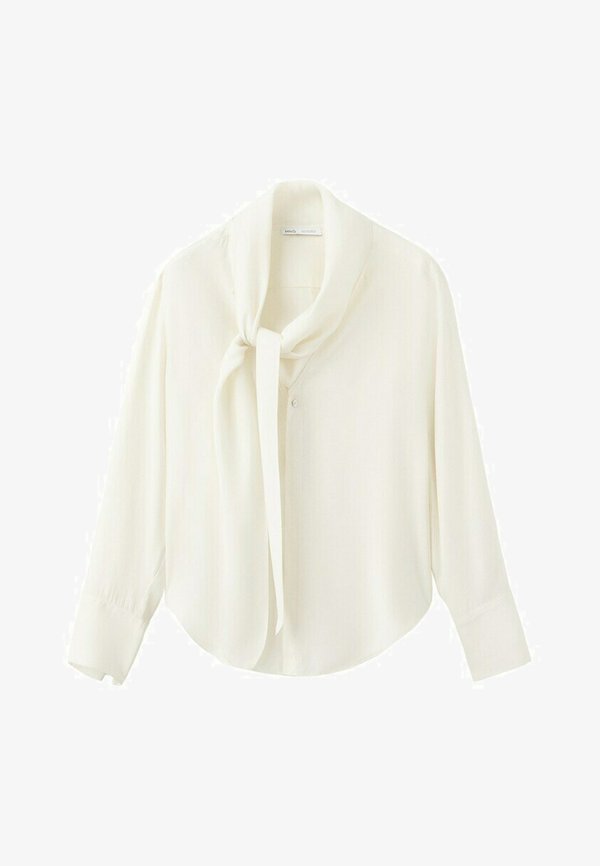 Mango ADULT - Button-down blouse - beige