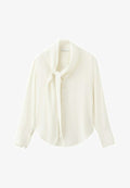 Mango ADULT - Button-down blouse - beige