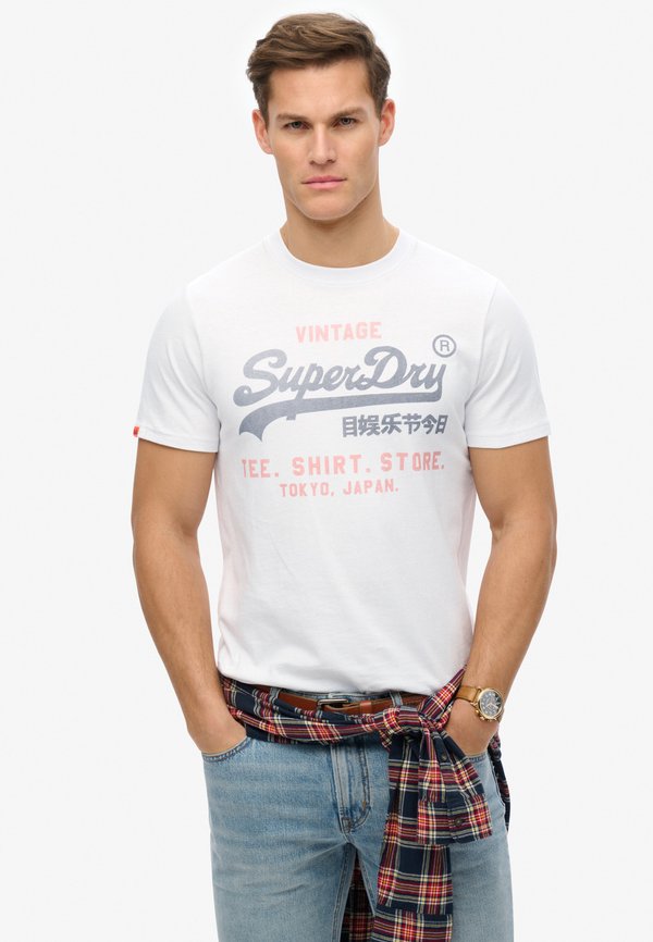 Superdry & Co SUPERDRY - Print T-shirt - weiß