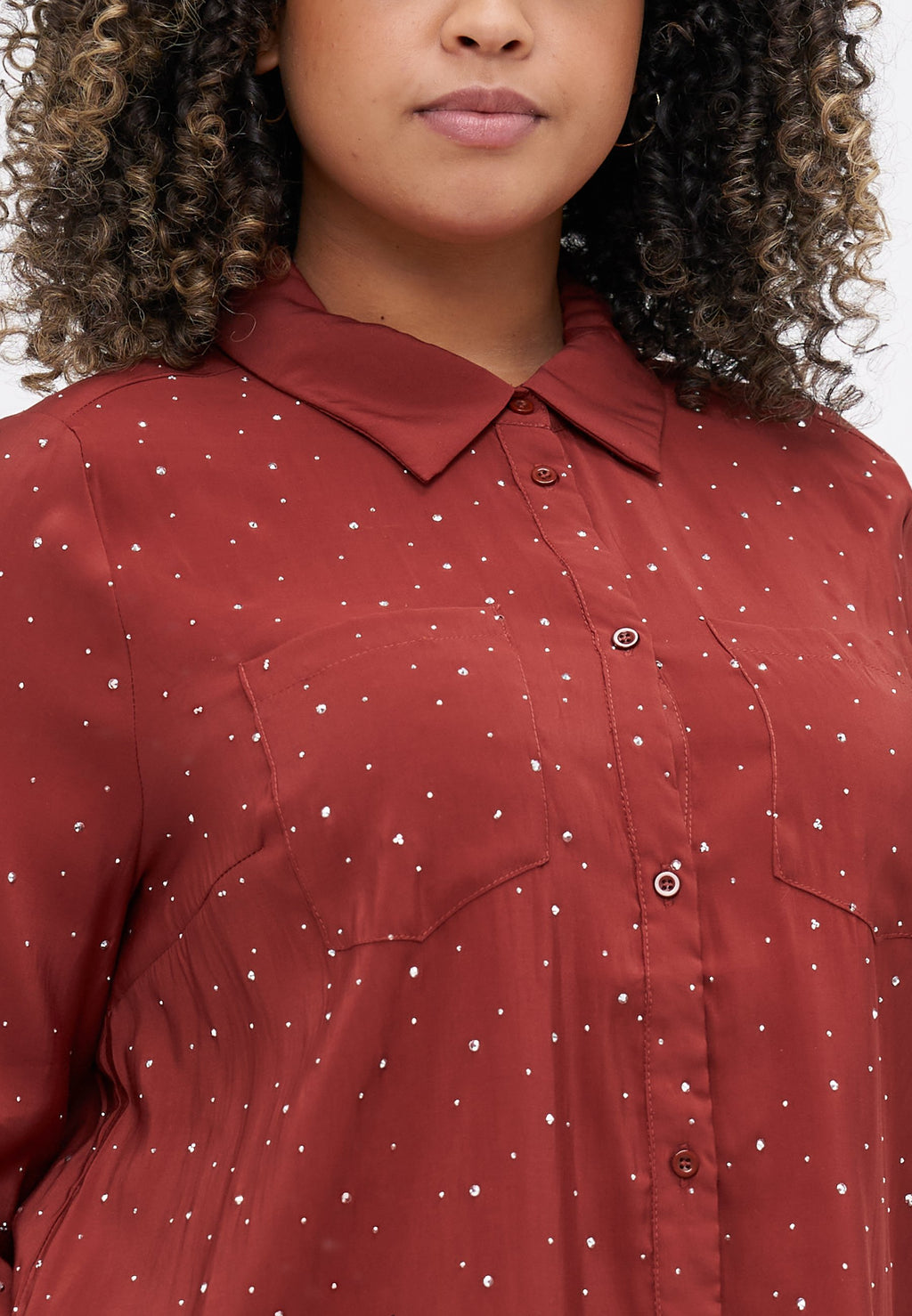 CARPAULINE RHINESTONE SHIRT Media 5