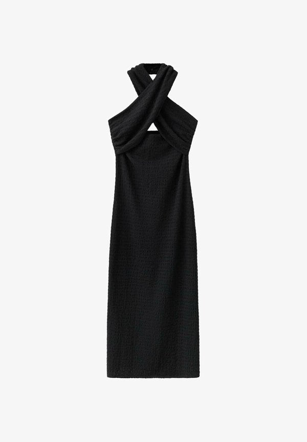 Mango ADULT - Shift dress - noir