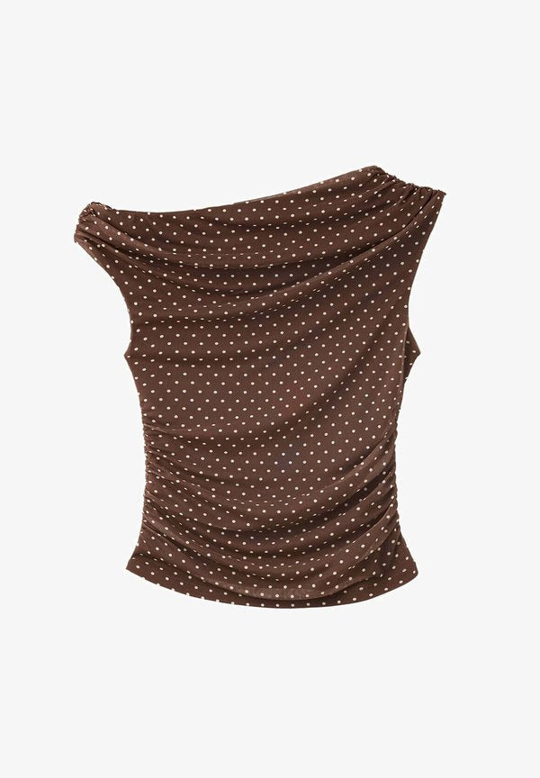 Mango ADULT - Blouse - brown