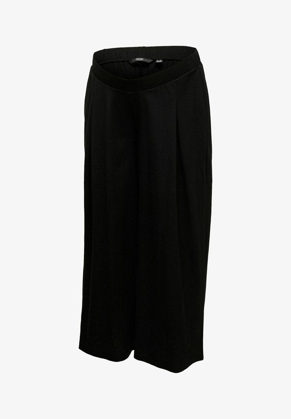 Vero Moda VMMJASMINE WIDE CULOTTE PANTS - Trousers - black