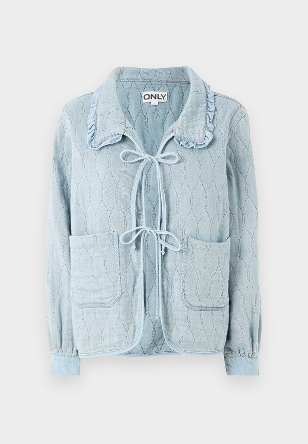 ONLY ONLIDA - Denim jacket - light blue denim