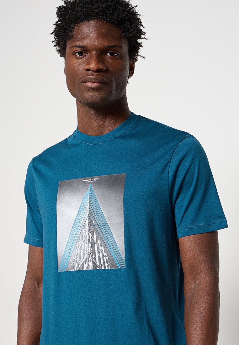 Armani Exchange T-Shirt print Media 4