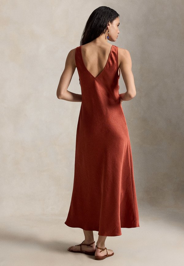 Polo Ralph Lauren SATIN PANELED DRESS