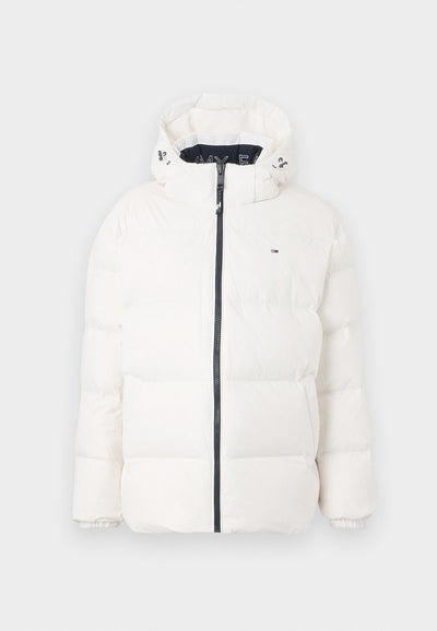 WATER REPELLENT DOWN HOODED JACKET
