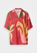 Scotch & Soda PRINTED SHORT SLEEVED RELAXED FIT SHIRT