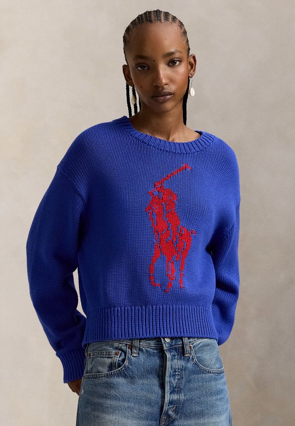 Polo Ralph Lauren BIG PONY COTTON CREWNECK SWEATER