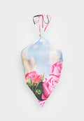 NEW girl ORDER ROSE SOFT TOUCH HANKY HALTER