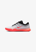 Nike Performance VAPOR PRO 3 PRM - Multicourt tennis shoes - white/hot lava/wolf grey