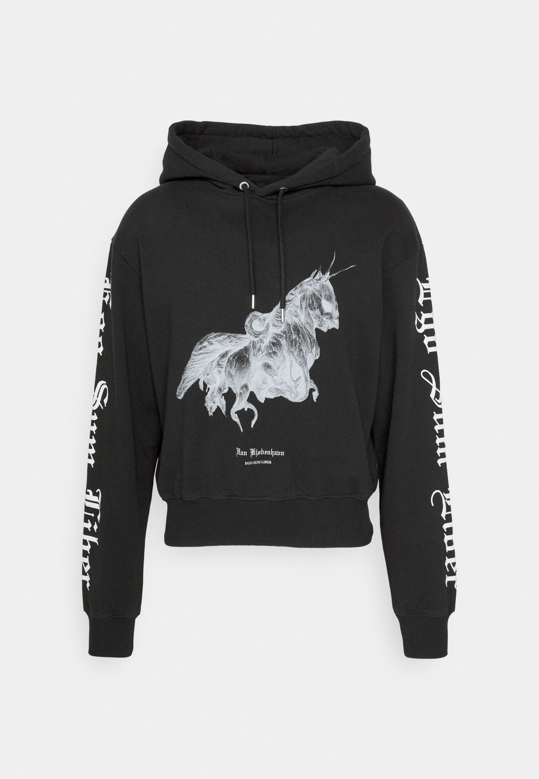 Han Kjøbenhavn UNICORN CROPPED RELAXED HOODIE UNISEX
