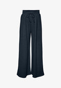 Vero Moda Wide-leg VMJANET High waist - Trousers - navy blazer