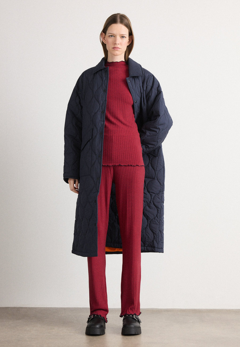 Mads Nørgaard STRIPE LONNIE PANTS