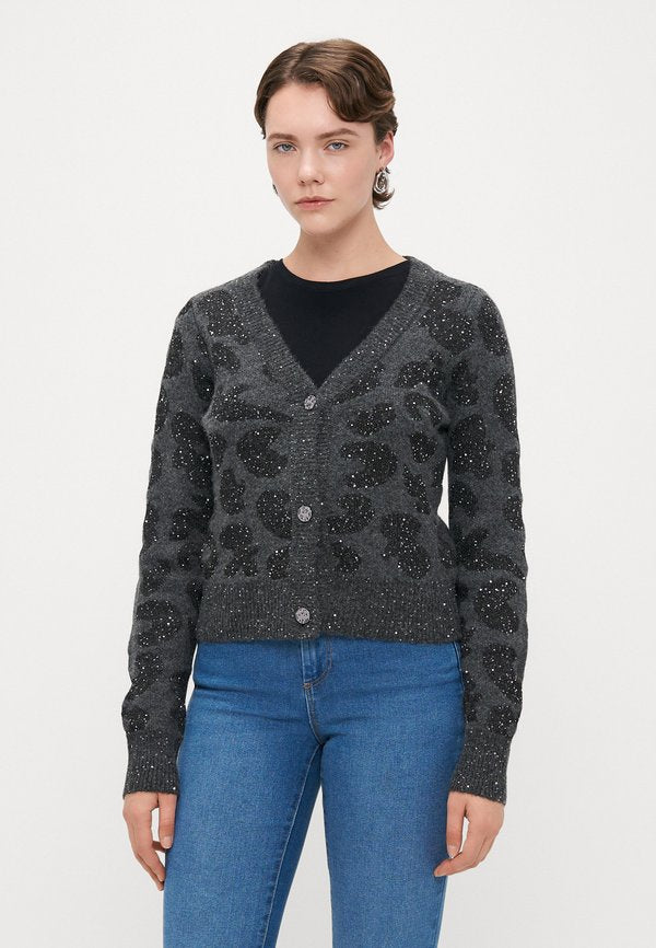 Vero Moda Tall VMZUZU V NECK CARDIGAN