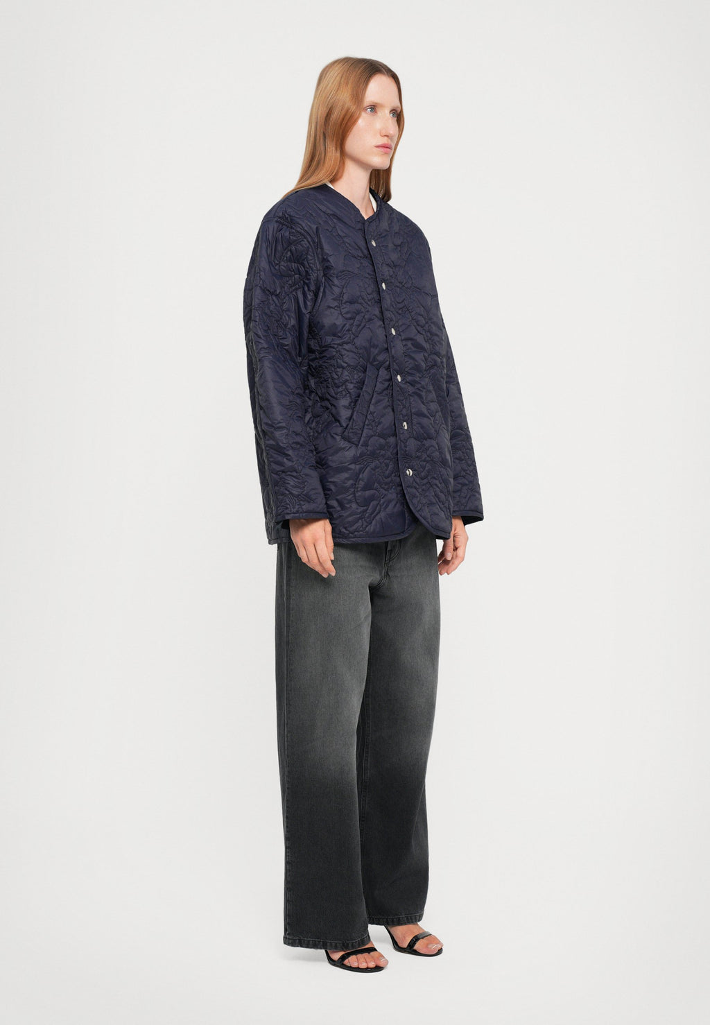 Fiorucci WOMEN'S NAVY KISSING ANGELS JACKET
