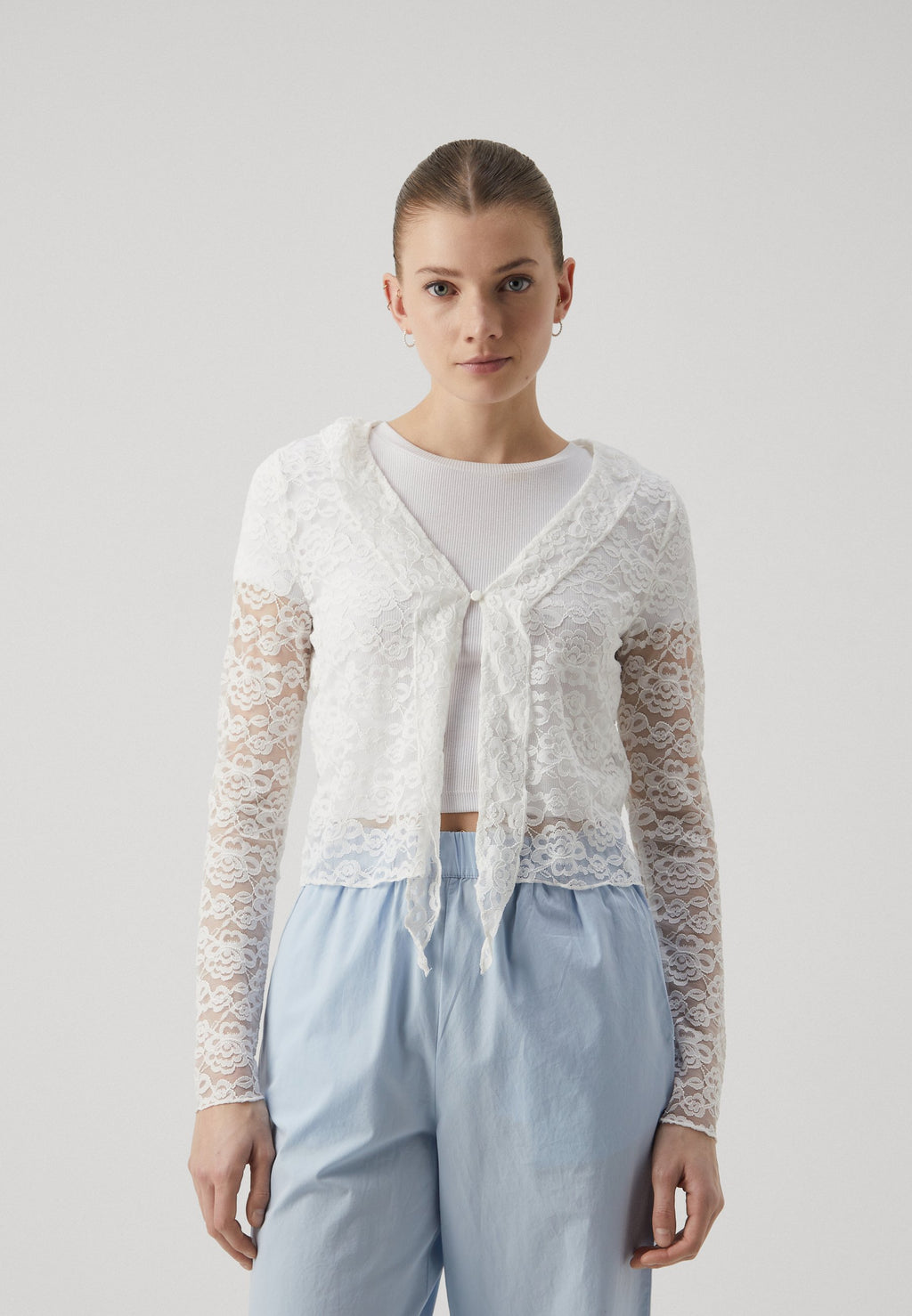 Pieces PCSLATE V NECK CARDIGAN