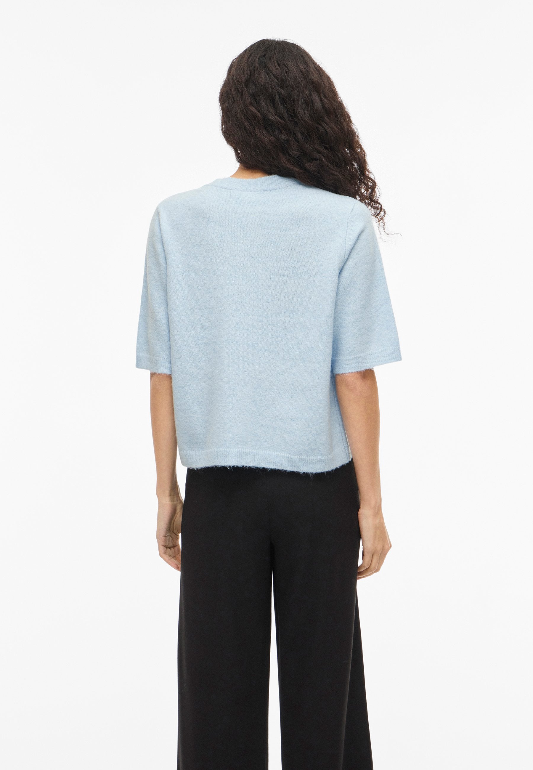 VILA VILIGA 2/4 O-NECK KNIT CARDIGAN - NOOS