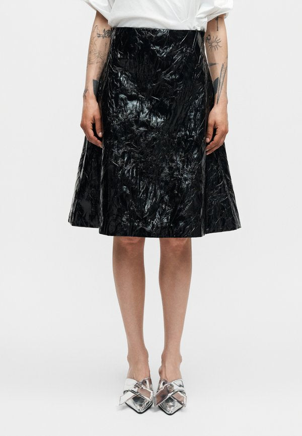 A.W.A.K.E. MODE KNEE LENGTH SKIRT