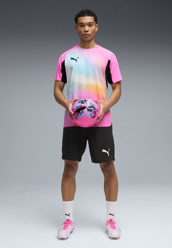 Puma Sports shorts - black-poison pink