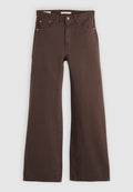 Levi's® RIBCAGE WIDE LEG - Wide Leg - hot fudge