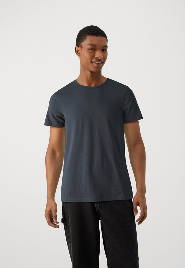 Levi's® SOLID CREW 2 PACK - Undershirt - jet black