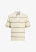 Jack & Jones Knitted Knitted - Polo shirt - sea salt