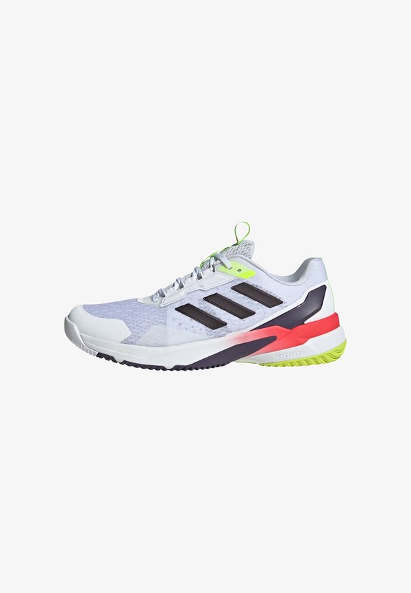 adidas Performance CRAZYFLIGHT 6 - Volleyball shoes - cloud white/aurora met/semi lucid red