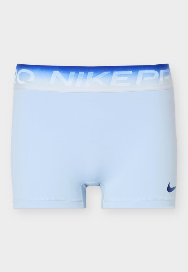 Nike Performance SHORT - Leggings - hydrogen blue/aluminum