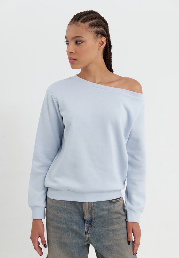 Even&Odd BASIC OFF SHOULDER SWEATSHIRT