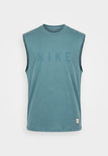 Nike Performance TANK - Top - mineral slate