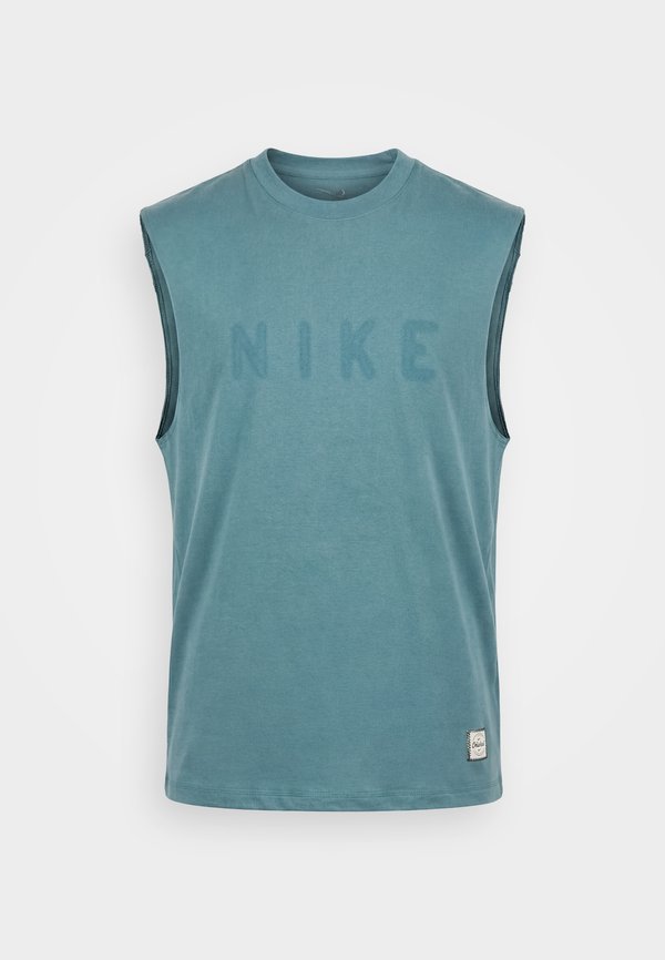 Nike Performance TANK - Top - mineral slate
