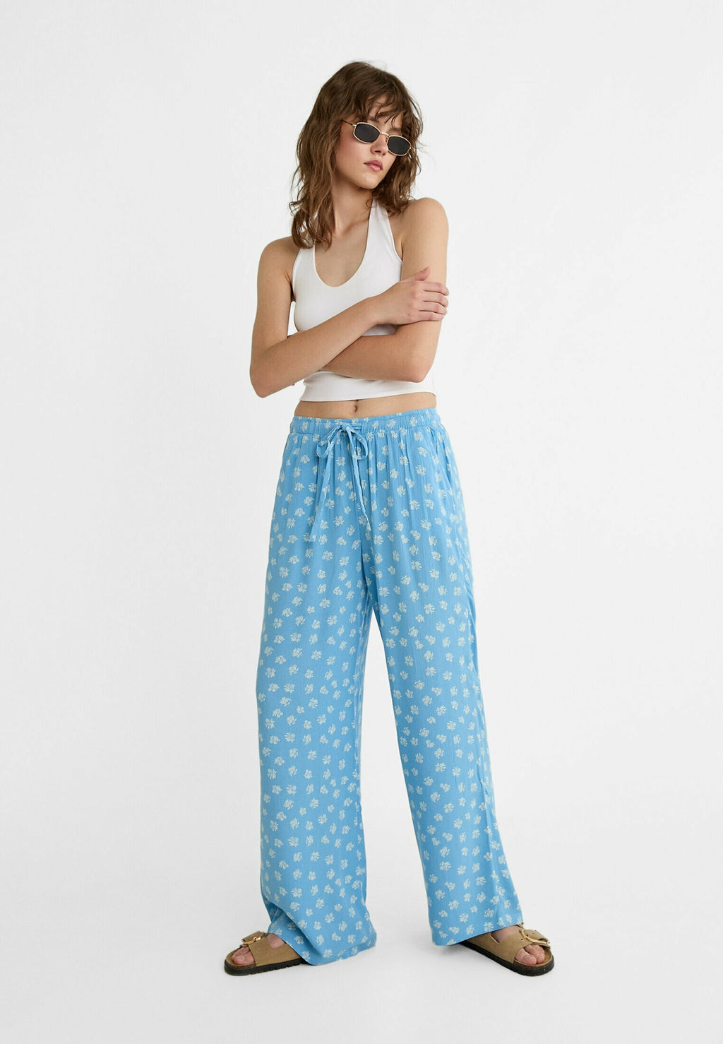 Stradivarius LONG FLOWING PRINTED
