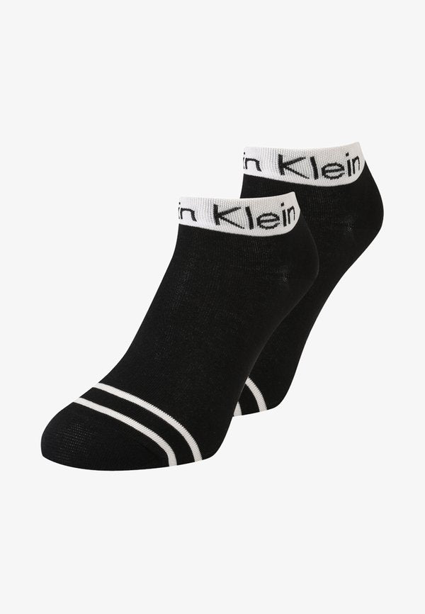Calvin Klein Underwear ZOEY ANKLET 2 PACK - Sneaker socks - black