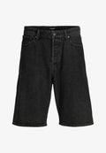 Jack & Jones Denim gy fit - Denim shorts - black denim