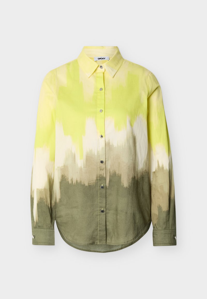 PRINTED TIE WAIST SHIRT Media 1