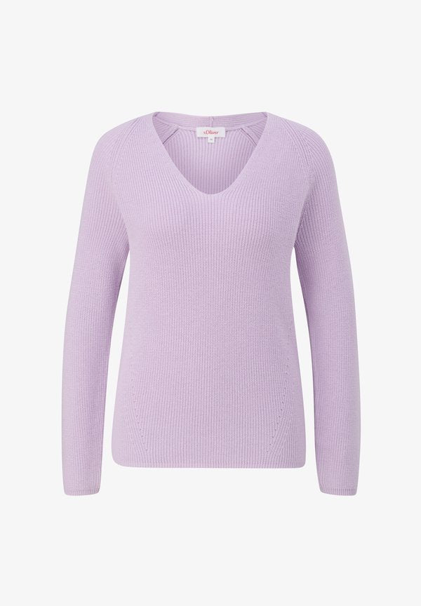 s.Oliver RAGLAN ÄRMELN - Jumper - lavendel