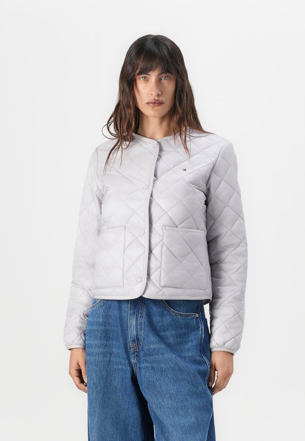 Tommy Hilfiger LIGHTWEIGHT WATER REPELLENT QUILTED PADDED JACKET - Light jacket - lilac dusk