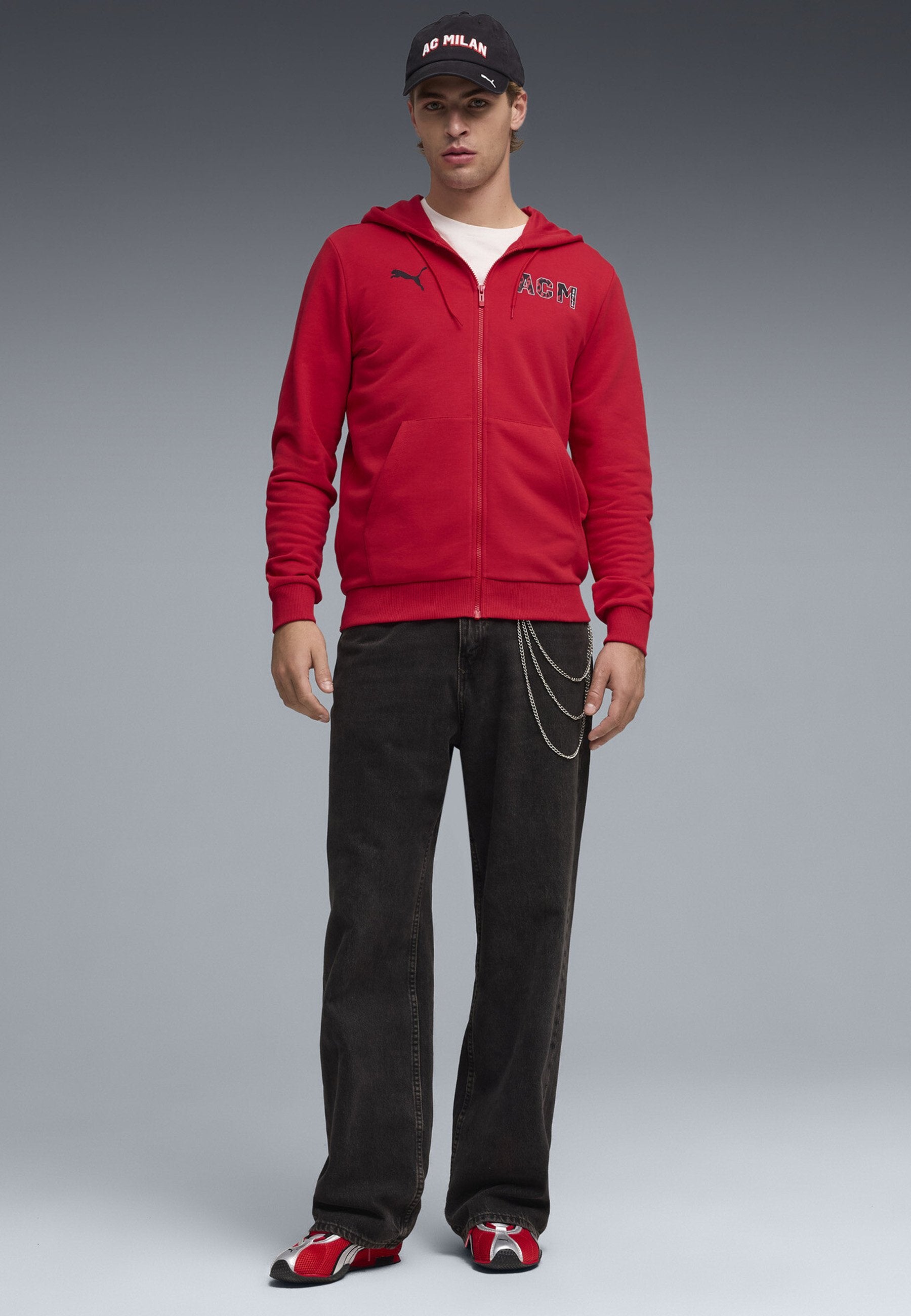 Puma AC MILAN FTBLCULTURE HOODED JACKET