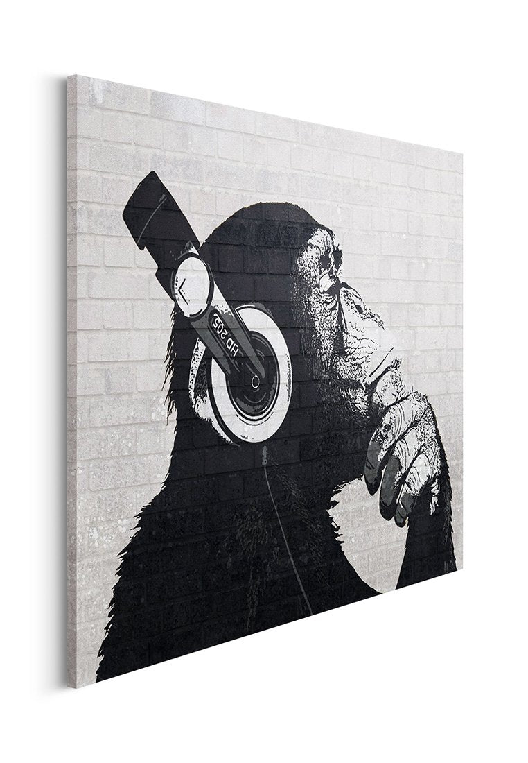 Orange Wallz HEADPHONE CHIMP
